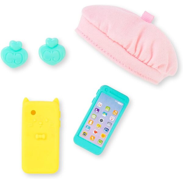 Corolle Girls Luna Mailand Fashion: 28 cm große Puppe, Vanille, 4 Modeaccessoires