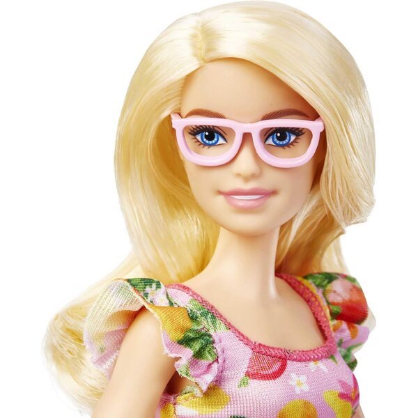 Barbie Fashionistas mit Obstkleid und Modeaccessoires für Kinder ab 3 Jahren