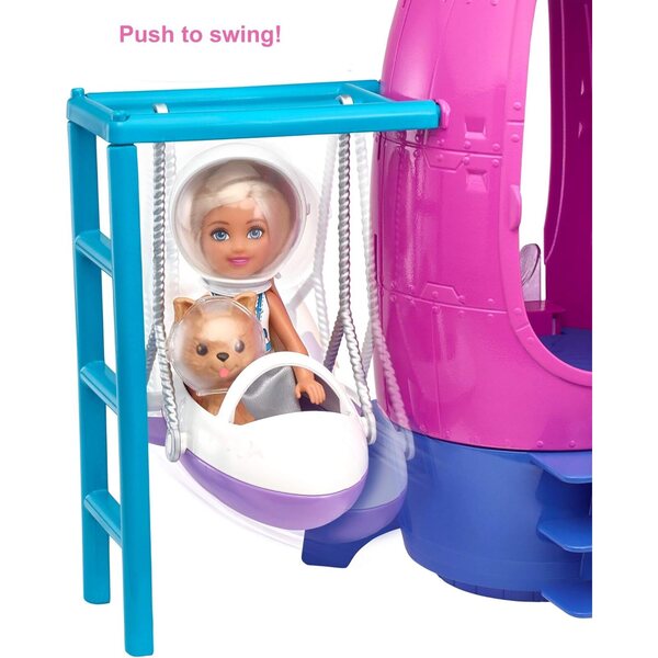 Barbie Chelsea Space Discovery mit Rakete und Welpe für Kinder von 3–7 Jahren