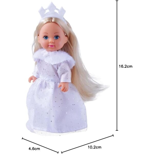 Simba Evi Love Dream Princess кукла принцеса с блестяща зимна рокля 12 см