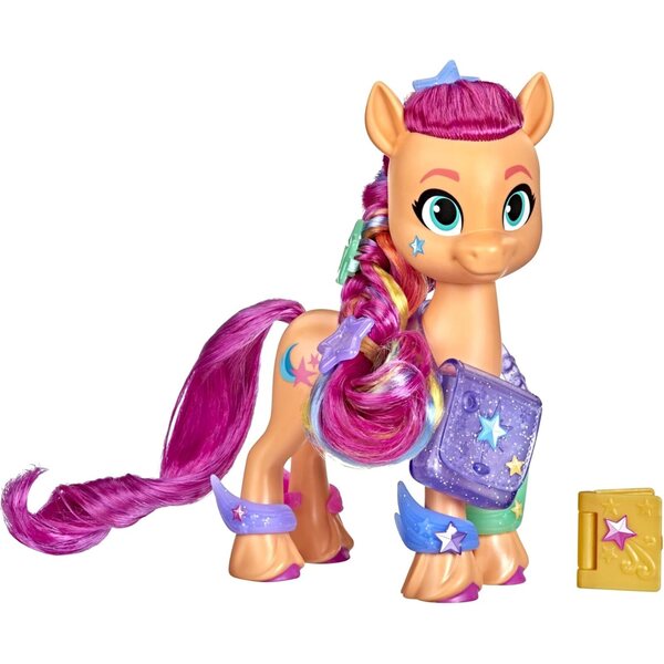 My Little Pony Sunny Starscout 15 cm mit 17 Accessoires und Regenbogenzopf