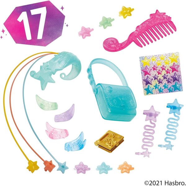 My Little Pony Sunny Starscout 15 cm mit 17 Accessoires und Regenbogenzopf