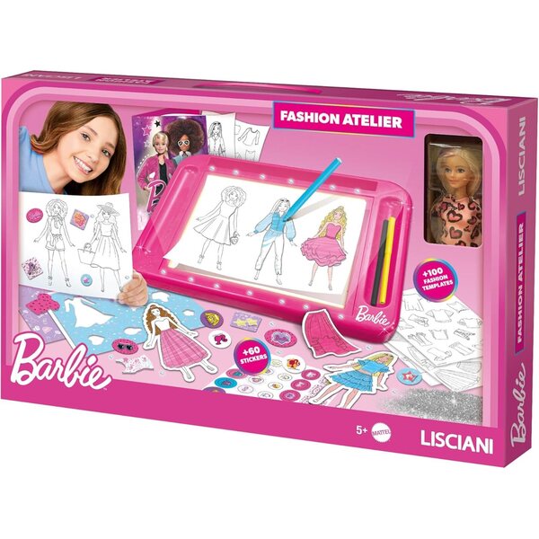 Barbie Atelier de Mode: Kreativspiel mit Puppen- und Modeprojekten – Hergestellt in Italien