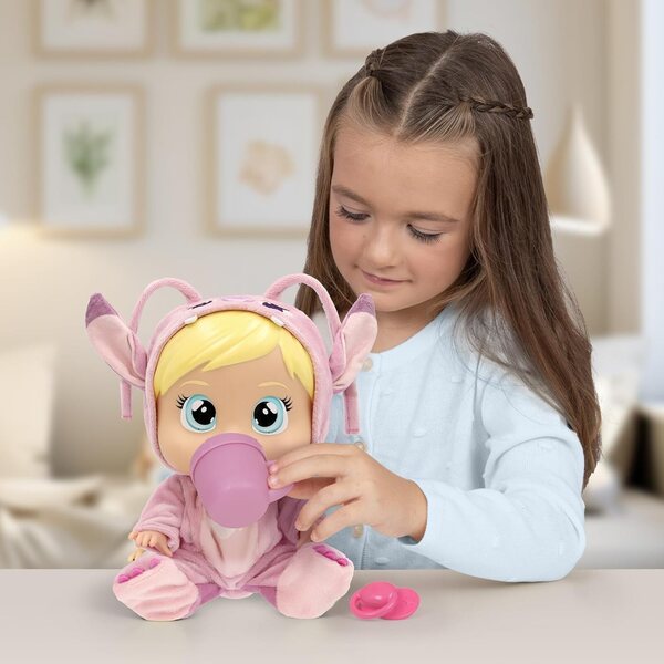 Cry Babies Disney-Engelpuppe mit echten Tränen, Accessoires und personalisiertem Kleid