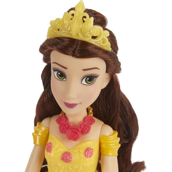 Disney Princess Belle Pupa mit 10 Modeaccessoires und Überraschungen für Mädchen ab 3 Jahren