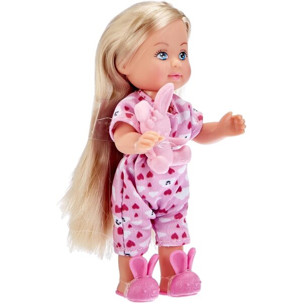 Evi Love Poupée mit Windpocken 12 cm mit Bett und Zubehör für Kinder ab 3 Jahren
