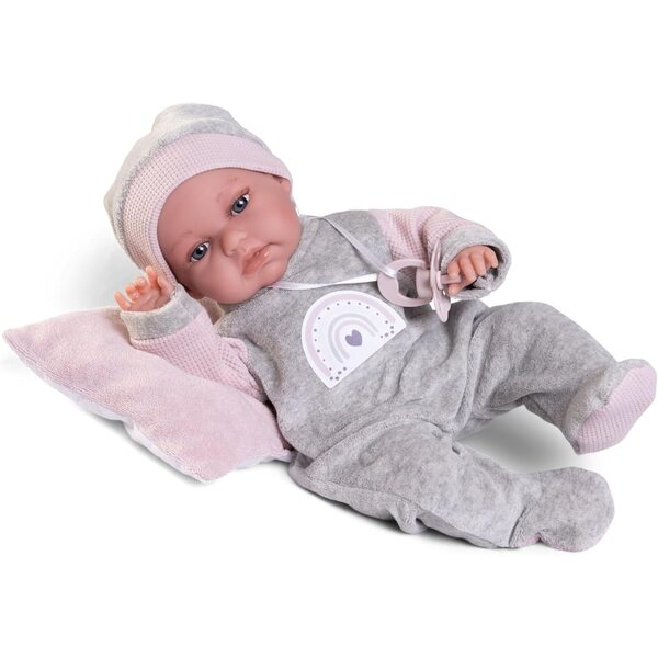 Antonio Juan Baby Toneta Posturitas 34 cm mit Bett und mobilem Körper 2024