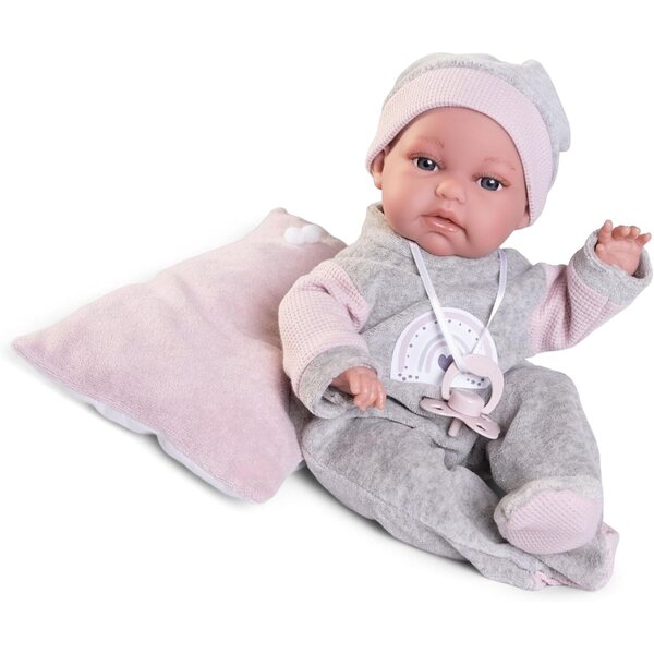 Antonio Juan Baby Toneta Posturitas 34 cm mit Bett und mobilem Körper 2024