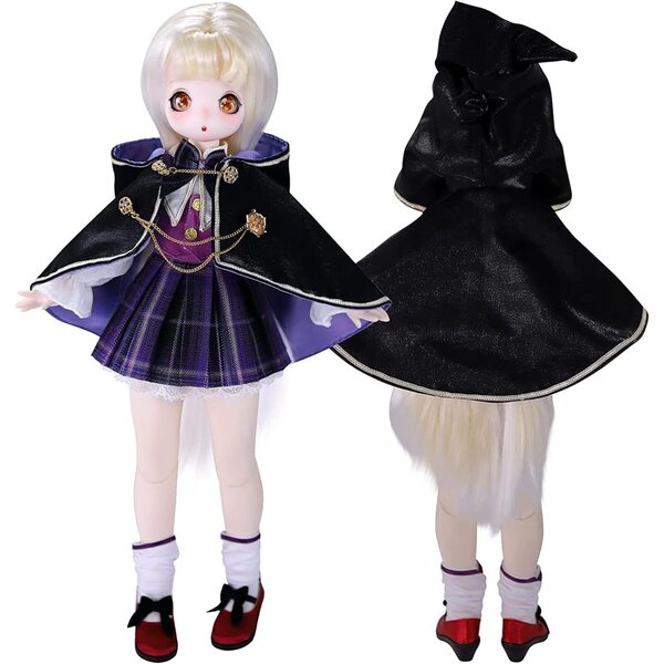 Puppe mit Kugelgelenk 1/4 BJD Clara 40 cm mit Peruca-Kleidung und Schuhen für Mädchen