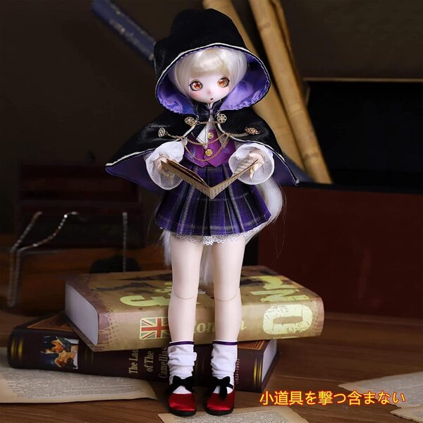 Puppe mit Kugelgelenk 1/4 BJD Clara 40 cm mit Peruca-Kleidung und Schuhen für Mädchen