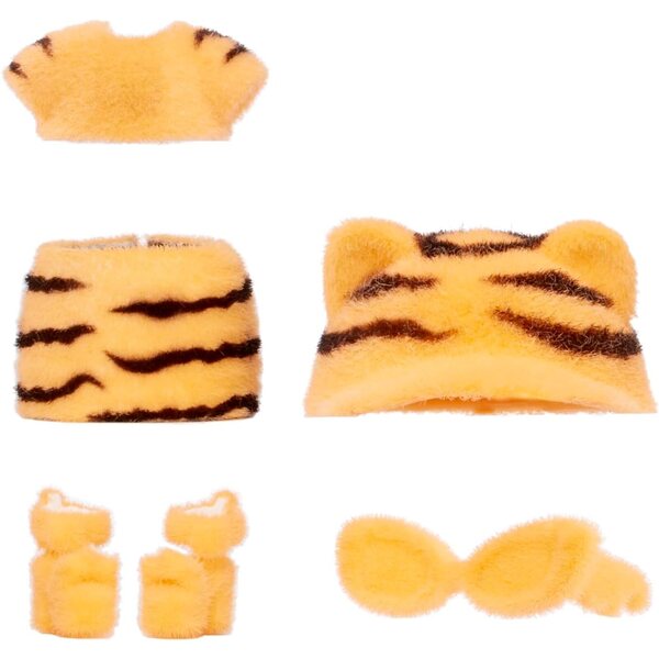 NA! NA! NA! Surprise Fuzzy Surprise Serie 1 Tiger Linda - Pupazzo moda 18cm