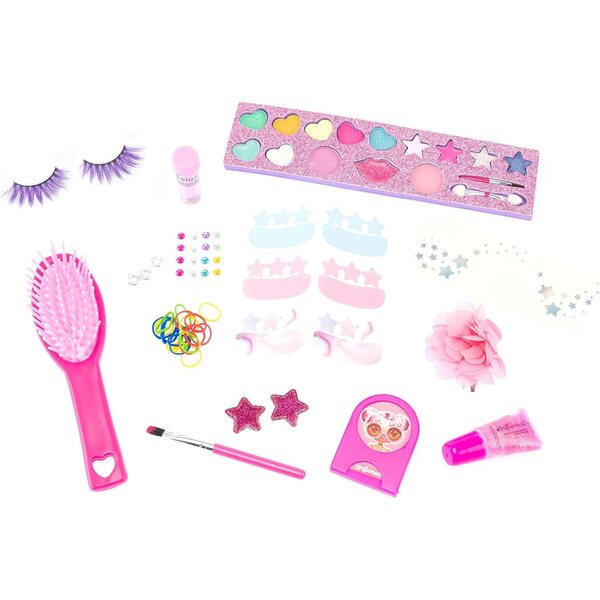 Nice Group Influencer Make Up Puppe 30 cm avec peigne et changeur de couleur pour filles