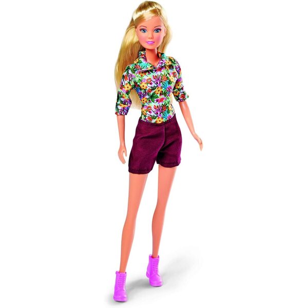 Steffi Love Dino Surprise - Bambola da vestire con uova di dinosauro, 29 cm, da 3 anni