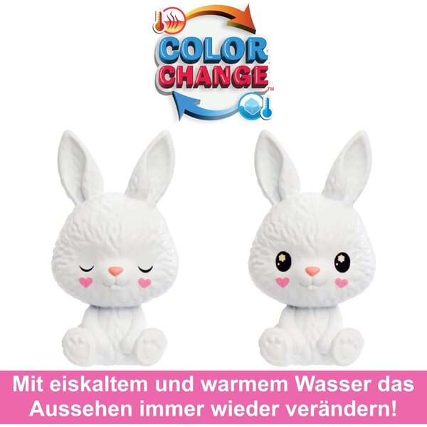 Barbie Cutie Reveal Chelsea mit 6 Überraschungen und Fleece-Kostüm für Kinder ab 3 Jahren