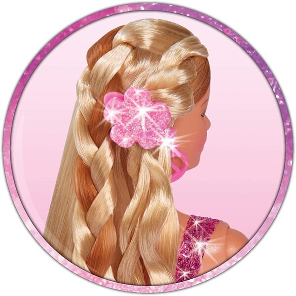 Steffi Love Hair Stylist 29cm con Accessori per Capelli e Set Styling Bambini 3+