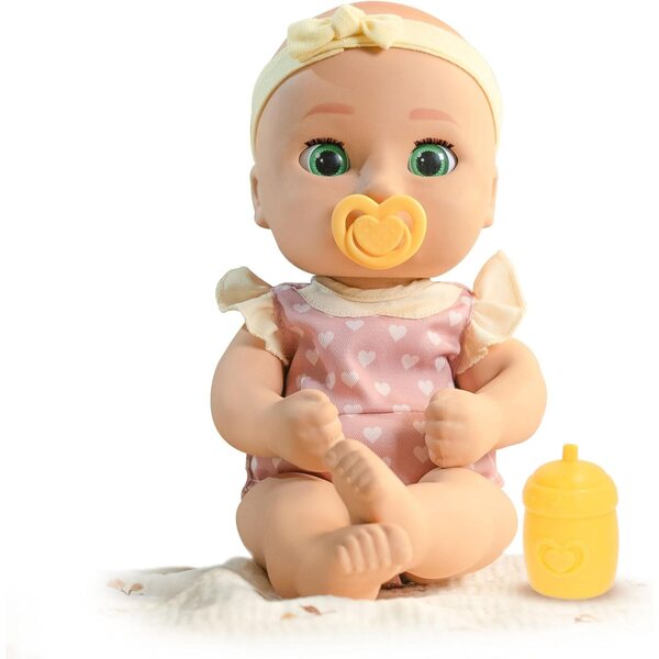 BE LOVED BABIES Gaby: 38 cm große Puppe mit weichem Körper, Accessoires und neutralem Look für Kinder ab 18 Monaten