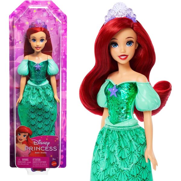 Mattel Disney Princess Collezione 13 Modepupe in Abito Scintillante e Accessori
