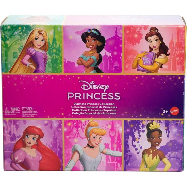 Mattel Disney Princess Collezione 13 Modepupe in Abito Scintillante e Accessori