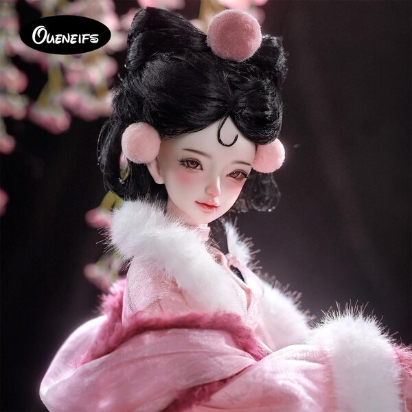 Oueneifs Xanabjd 1/4 bambola BJD in resina, 44 cm, completamente articolata e vestita con stile