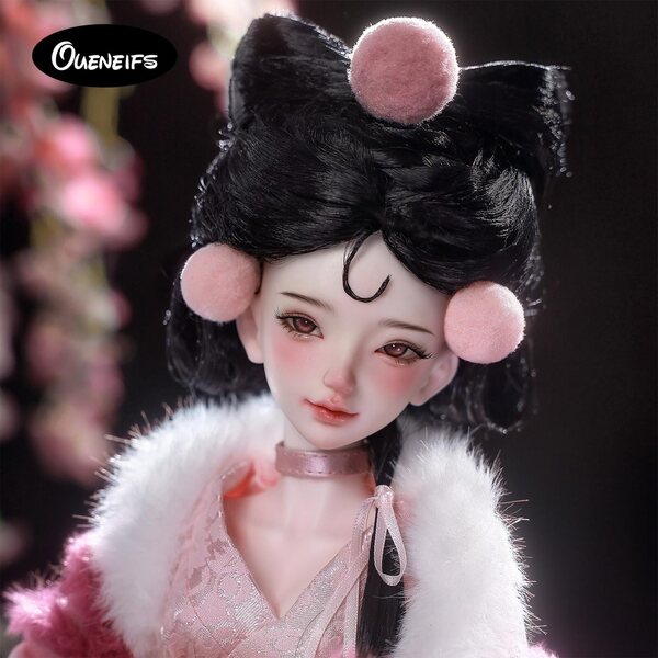 Oueneifs Xanabjd 1/4 bambola BJD in resina, 44 cm, completamente articolata e vestita con stile