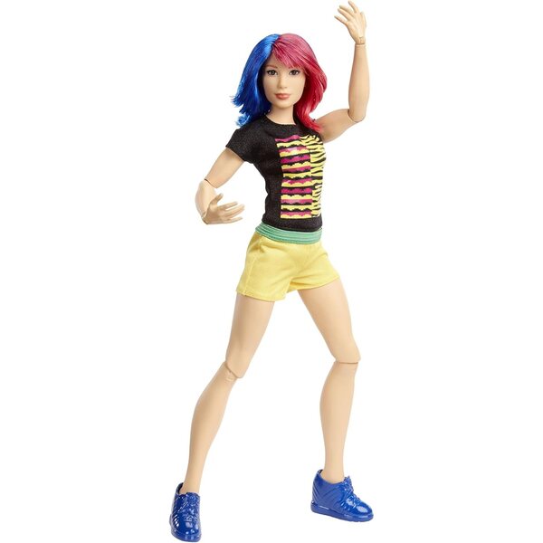 WWE Girls Superstar Asuka 30 cm κούκλα με ρούχα και αξεσουάρ