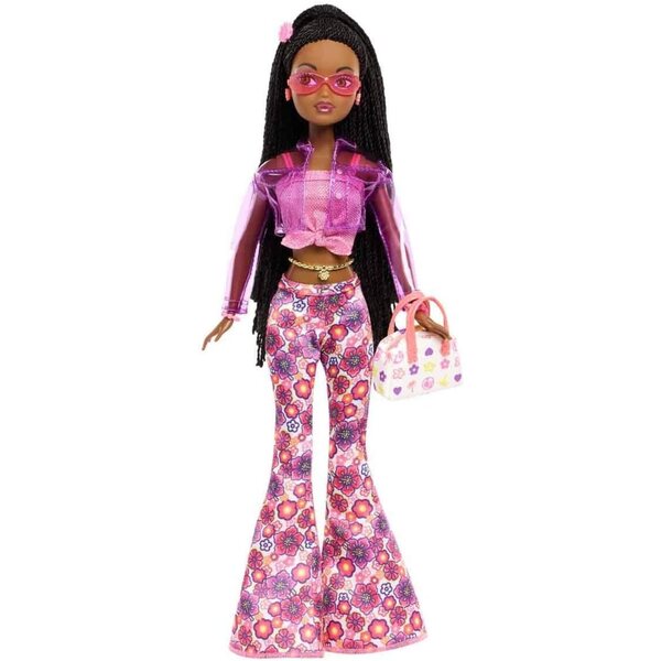 Barbie Signature My Scene Jai mit 2000er-Jahre-Outfit und Modeaccessoires