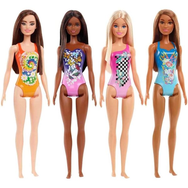 Barbie Ken Beach-Kollektion mit mehrfarbigen Kostümen für Kinder ab 3 Jahren