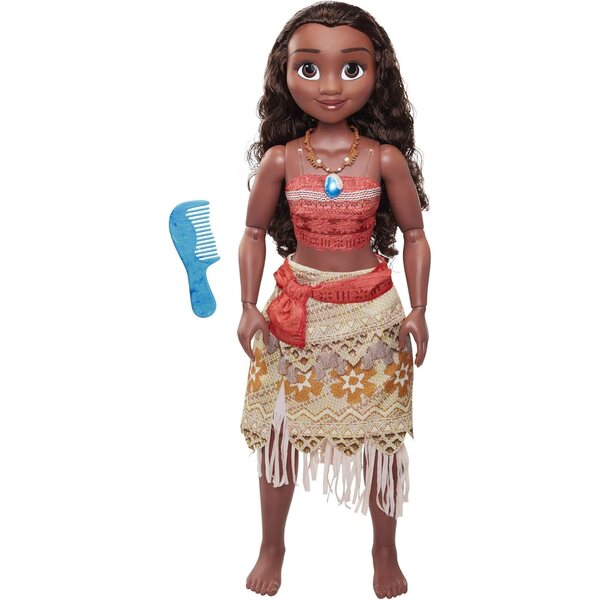 Disney Princess Vaiana 80 cm große Puppe mit offiziellen Disney-Bewegungen und Zubehör