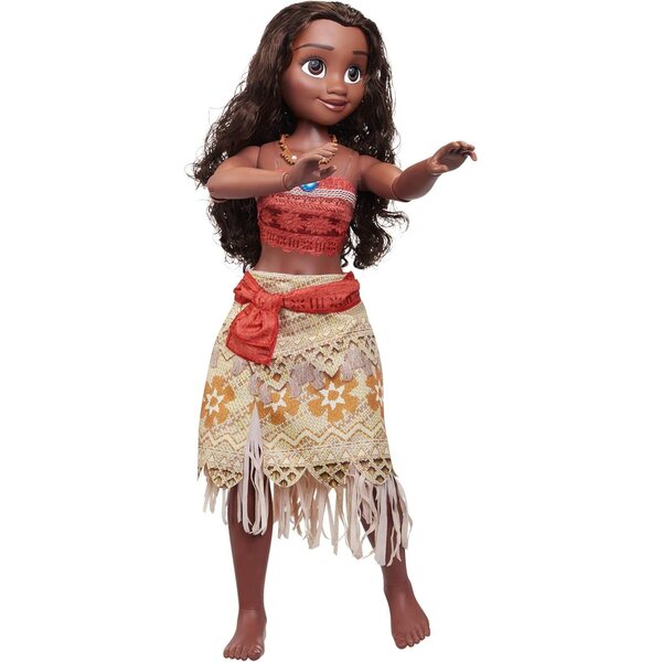 Disney Princess Vaiana bambola 80 cm con movimenti e accessori ufficiali Disney