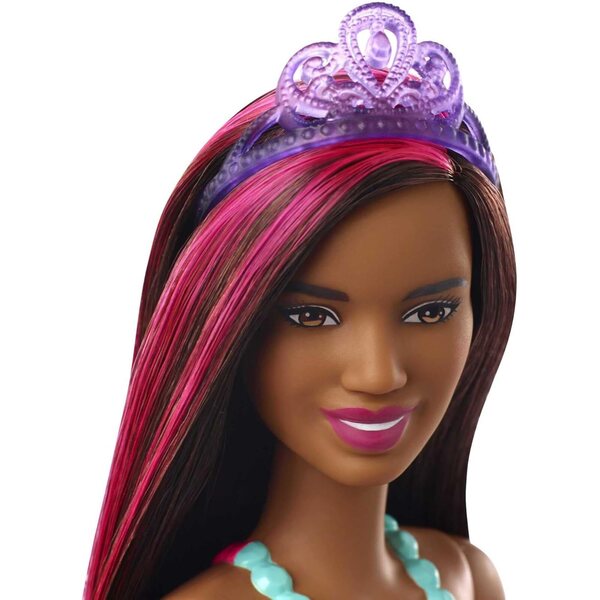 Barbie Dreamtopia Prinzessin mit Tiara und Juwel gemustertem Kleid für Kinder