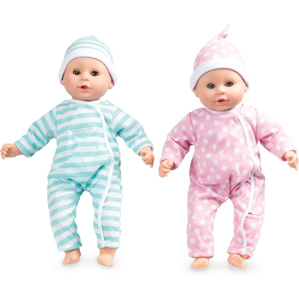 Melissa & Doug Luke und Lucy – Set aus Zwillingspuppen für lehrreiches und emotionales Spielen