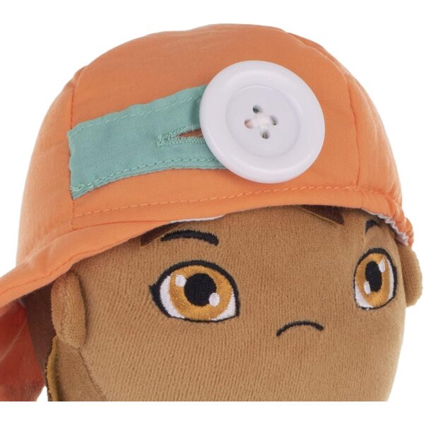 Miniland South American Boy Stoffpuppe mit verschiedenen Knöpfen 40 cm