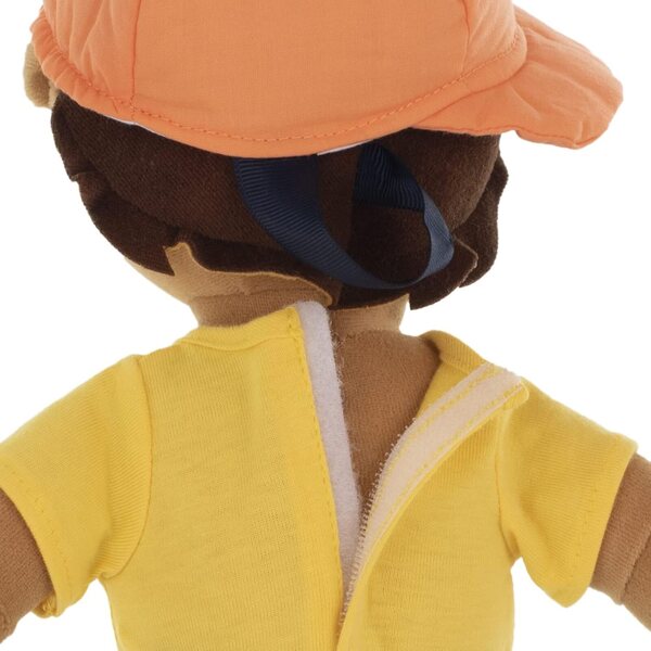 Miniland South American Boy Stoffpuppe mit verschiedenen Knöpfen 40 cm