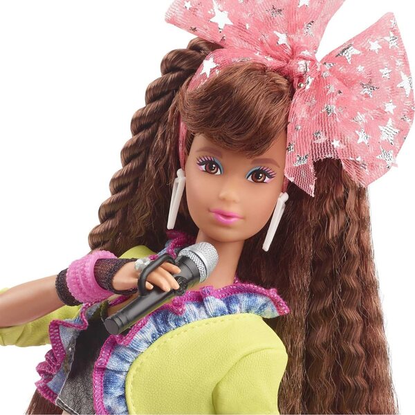 Barbie Rewind 80er Edition Pupa Party Neonjacke Rock Accessoires Sammler