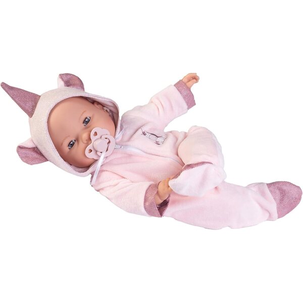Antonio Juan Bimba Lagrimitas Pupa Einhorn mit Geräuschen, 37 cm, für Kinder ab 3 Jahren