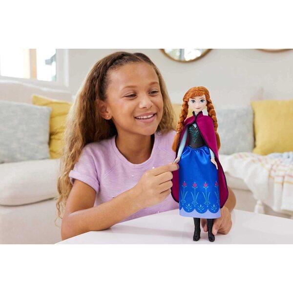 Mattel Disney Frozen Elsa e Anna Bambole con Capelli Pettinabili e Canzoni