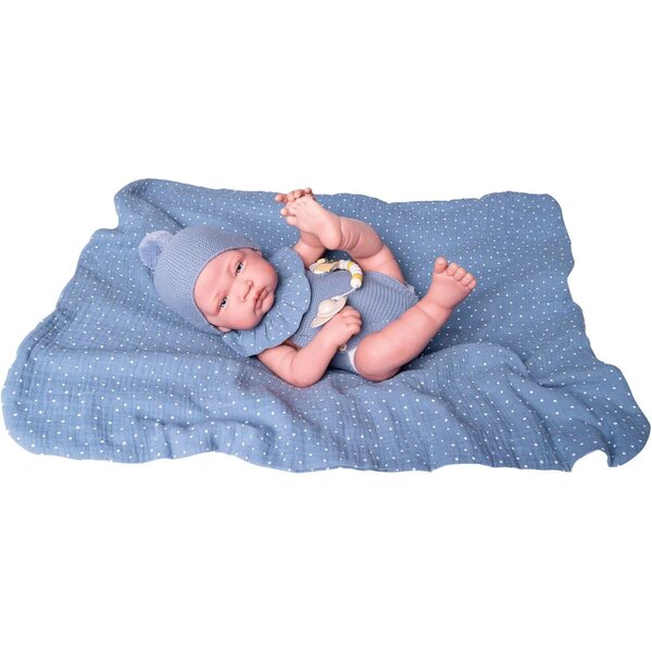Bambola Sweet Reborn Antonio Juan con corpo in vinile e dettagli realistici