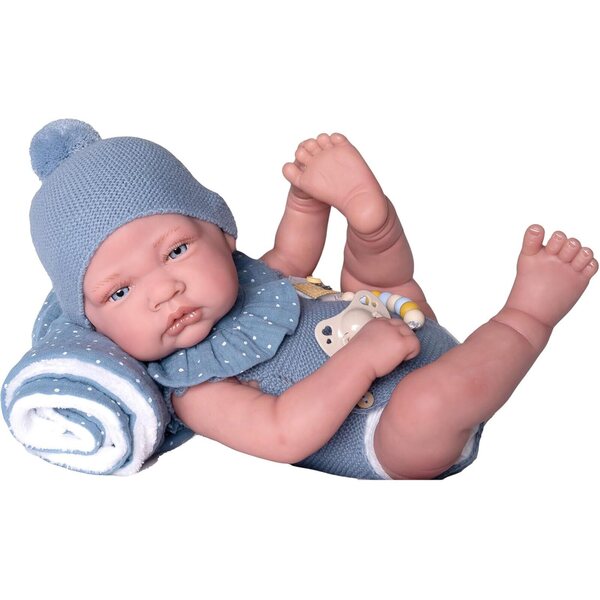 Lieve herboren Antonio Juan-pop met vinyllichaam en realistische details