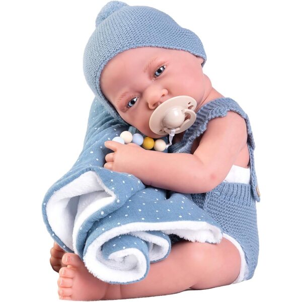 Lieve herboren Antonio Juan-pop met vinyllichaam en realistische details