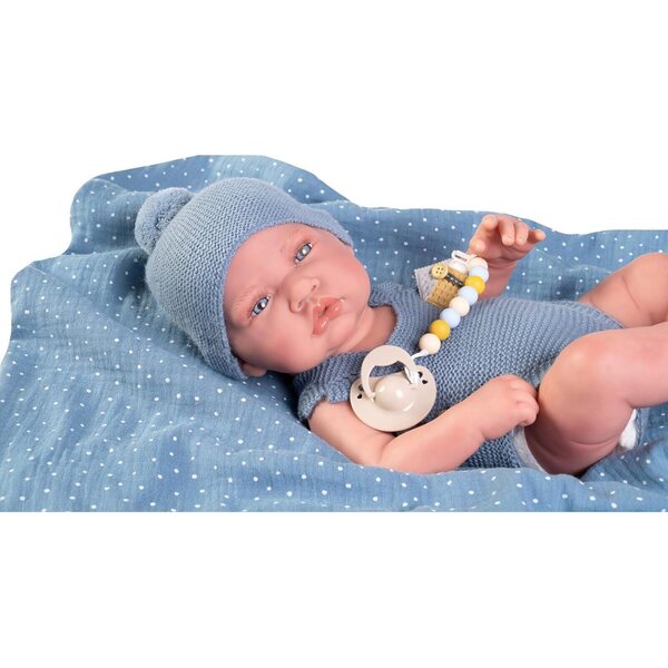Lieve herboren Antonio Juan-pop met vinyllichaam en realistische details