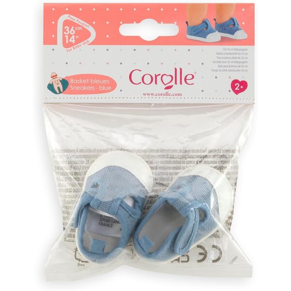 Corolle Mon Grand Poupon Sneakers Blu 36cm – Scarpe per Bambole, età 2+