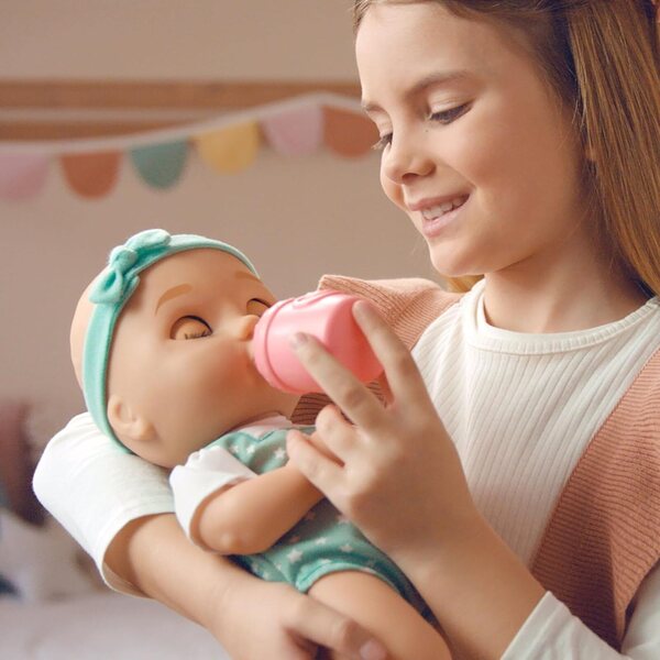BE LOVED BABIES Sam – Realistisches Baby mit weicher Haut, inklusive Zubehör ab 18 Monaten