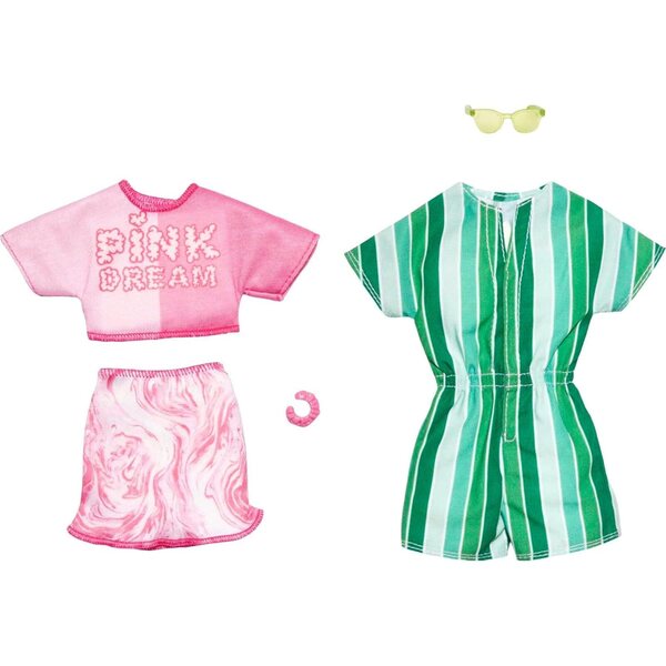 Barbie Accessori Moda con Outfit Completi per Barbie e Ken - Giochi Creativi