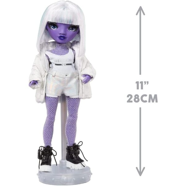 Rainbow High Dia Mante – Fliederfarbene Modepuppe mit kreativem Outfit und Zubehör für Kinder von 4–12 Jahren