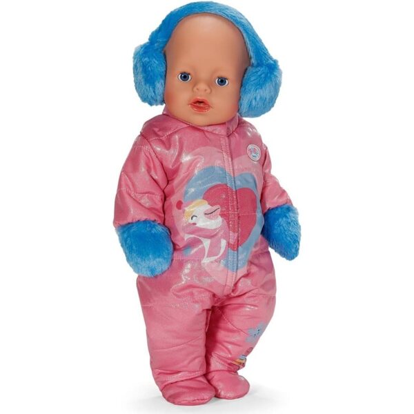 BABY born Emma Interaktive Puppe 43 cm mit 10 Funktionen und Winterkleidung