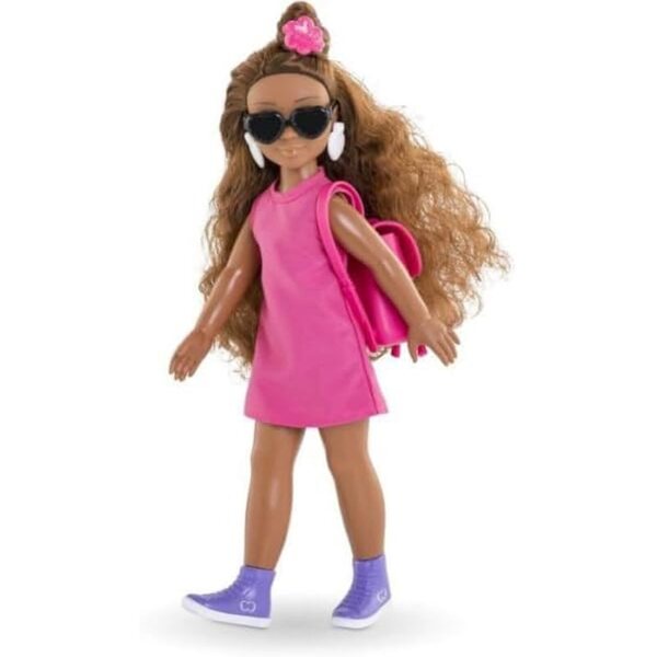 Corolle Girls Melody 28 cm mit 6 Überraschungen, Vanilleparfüm, Kleidung und Accessoires