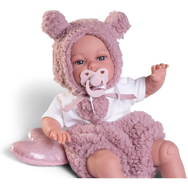 Antonio Juan Baby Toneta Posturitas Herz 34 cm mit flexiblem Körper und Zubehör