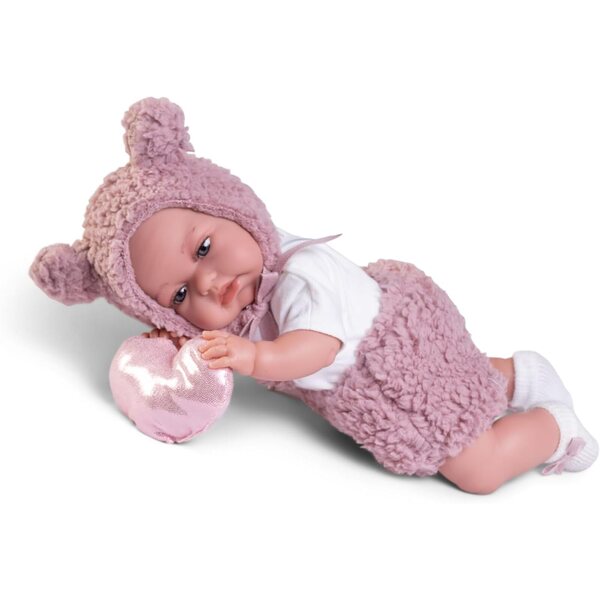 Antonio Juan Baby Toneta Posturitas Herz 34 cm mit flexiblem Körper und Zubehör