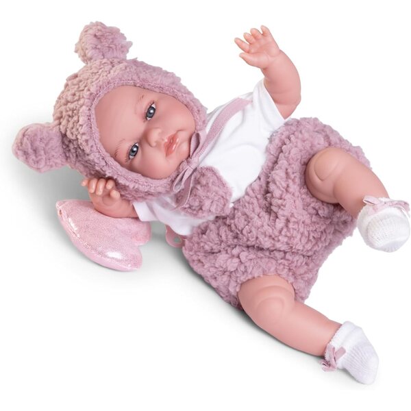 Antonio Juan Baby Toneta Posturitas Herz 34 cm mit flexiblem Körper und Zubehör