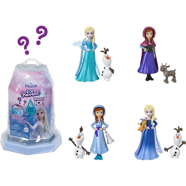 Mattel FRO Snow Reveal 2.0 Disney Frozen Puppen mit Squishy-Gel-Überraschungen